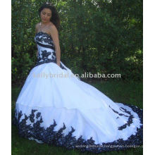 whrite Crystal Beading Full Length Custom Made Designs Long Evening Party dress chiffon flower girl dress patterns plus size